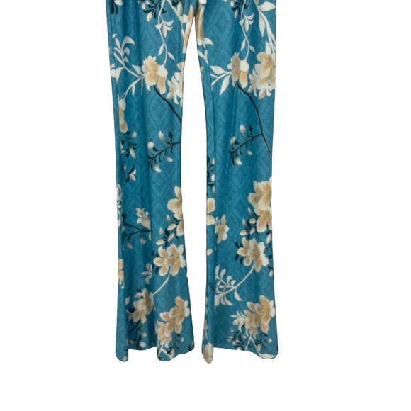 Free People X Novella Royale The Janis Bells in Aqua Lillies Size Medium NWOT - Picture 4 of 12